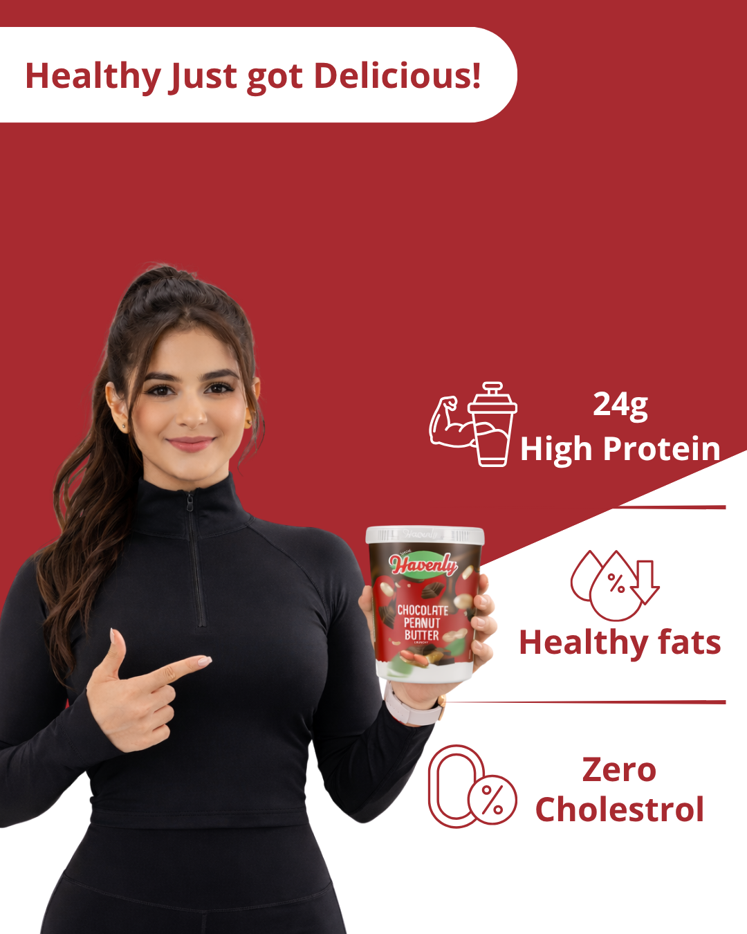 Chocolate Peanut Butter – Rich Cocoa - 500g